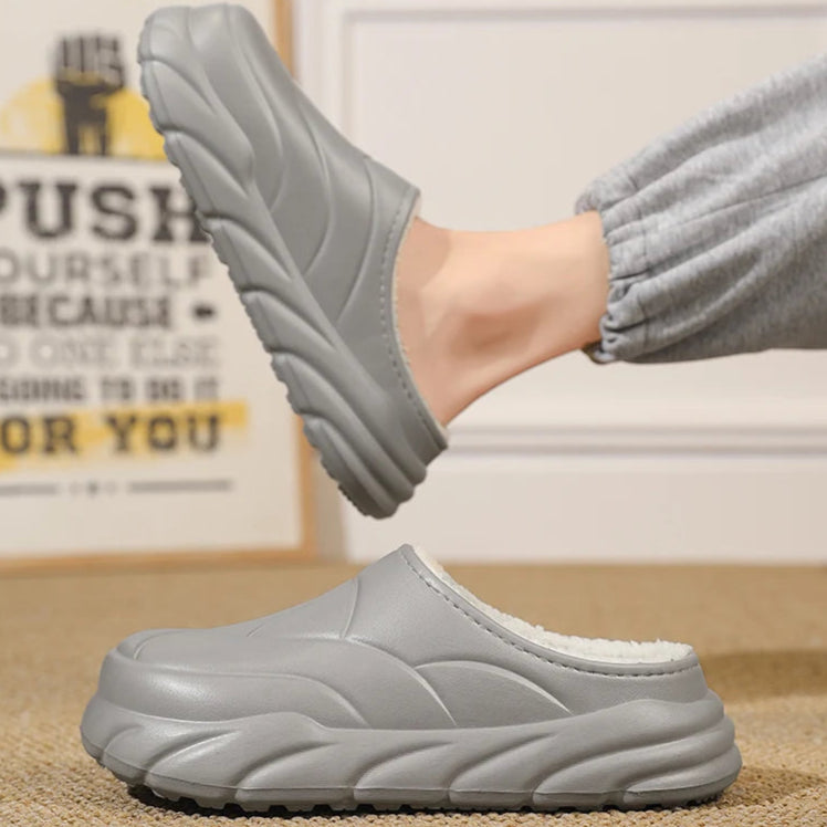 Sabot à fourrure Boston | Gris