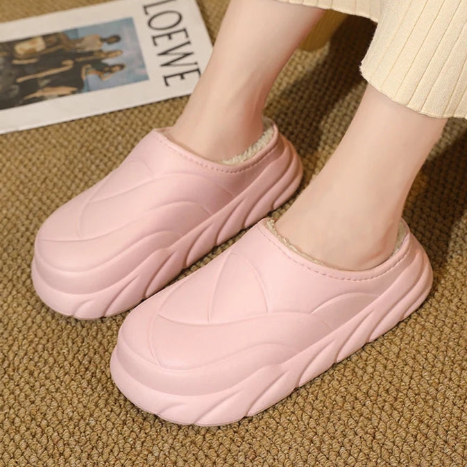 Sabot à fourrure Boston | Rose Bonbon