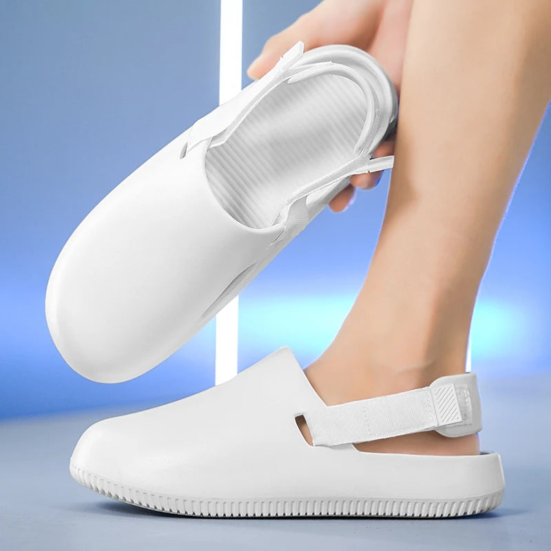 Sabot de Plage pour homme et femme | Blanc Neige