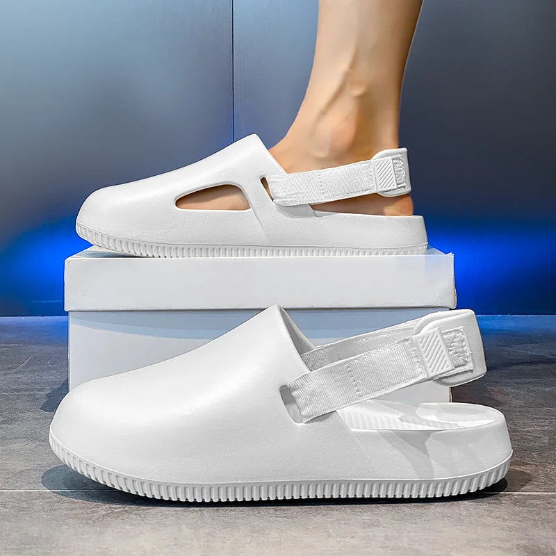 Sabot de Plage pour homme et femme | Blanc Neige