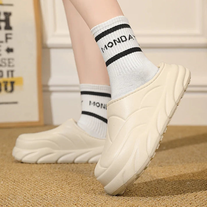 Sabot à fourrure Boston | Beige