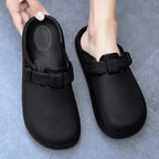 Sabot Suède | Noir Premium