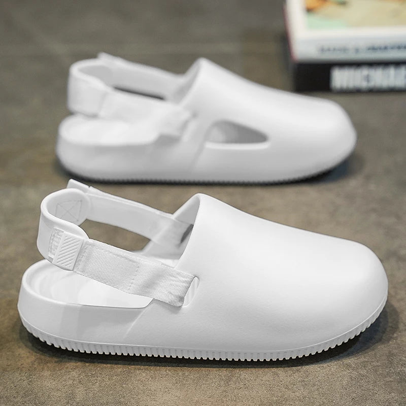 Sabot de Plage pour homme et femme | Blanc Neige
