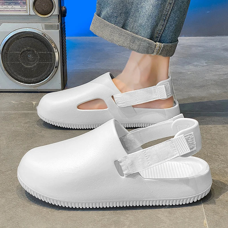 Sabot de Plage pour homme et femme | Blanc Neige