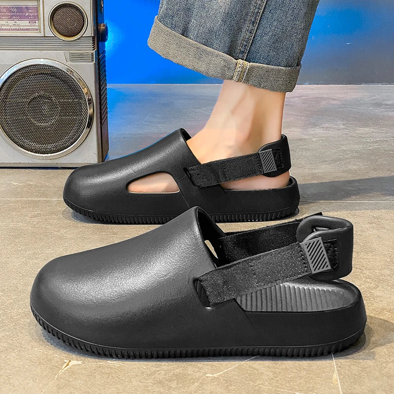 Sabot de Plage pour homme et femme | Noir