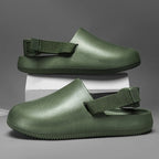 Sabot de Plage pour homme et femme | Vert Foncé