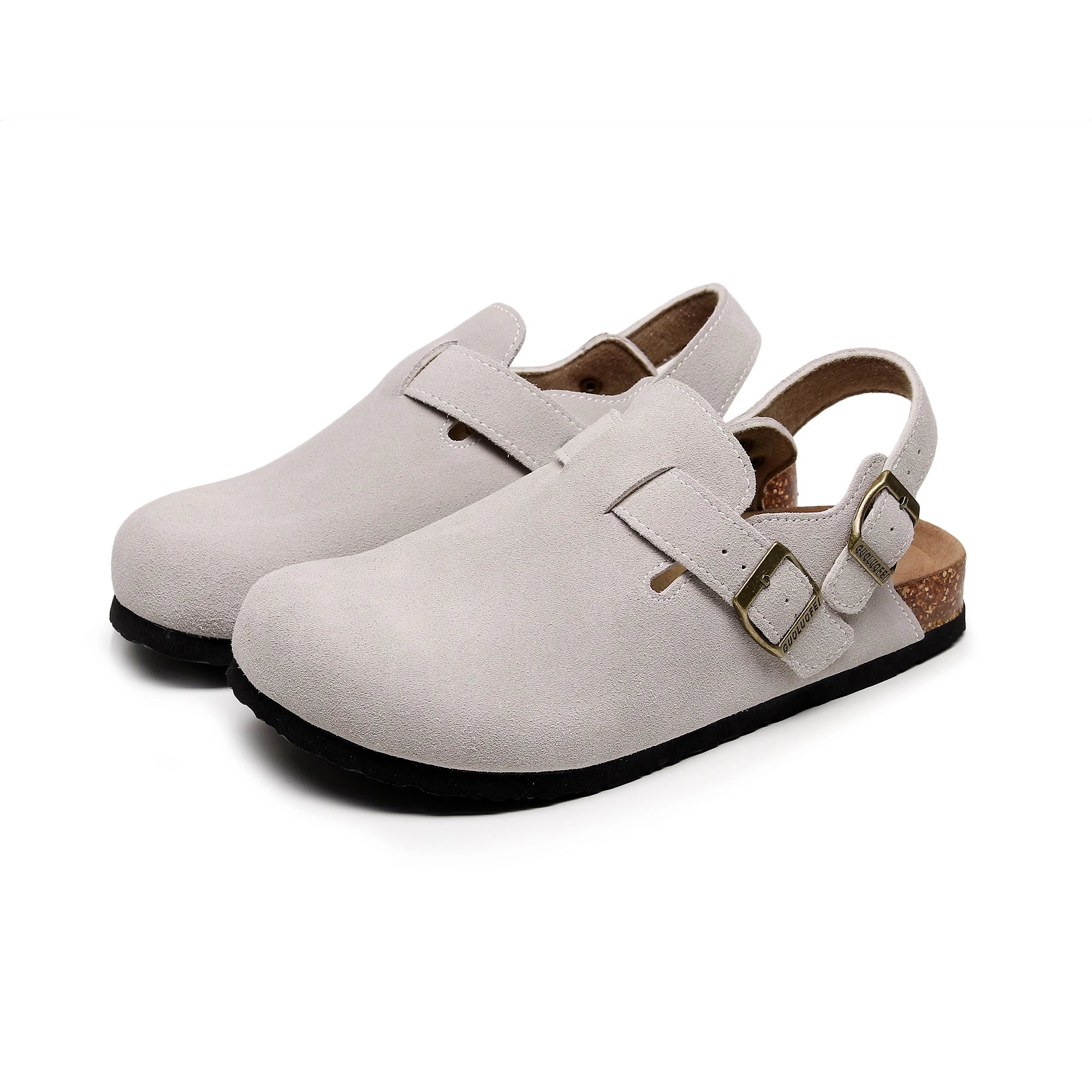 Sabot en cuir Suède Oslo fermé | Toscane