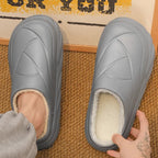 Sabot à fourrure Boston | Gris