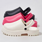 Sabot pour femme à Talon léger| Blanc Foncé