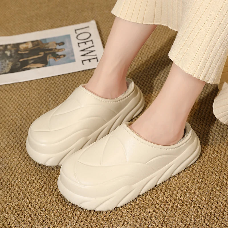 Sabot à fourrure Boston | Beige