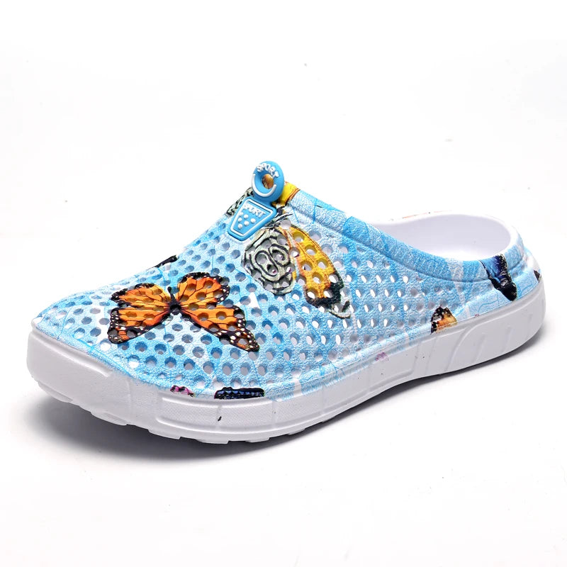 Sabot de Plage pour femme | Papillon Bleu