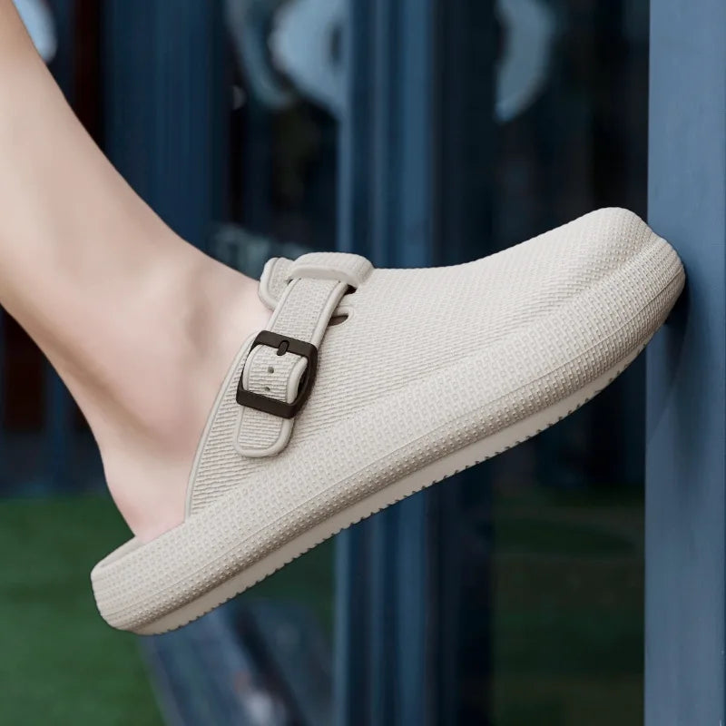 Sabot Suède | Beige Premium