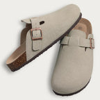 Sabot Suède fermé | Gris