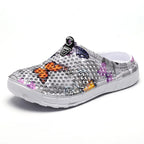 Sabot de Plage pour femme | Papillon Gris