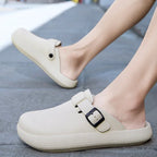 Sabot Suède | Beige Premium