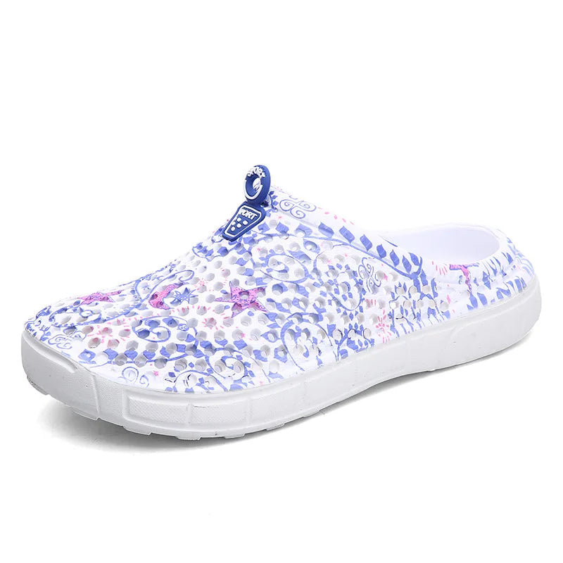 Sabot de Plage pour femme | Paillette Violet